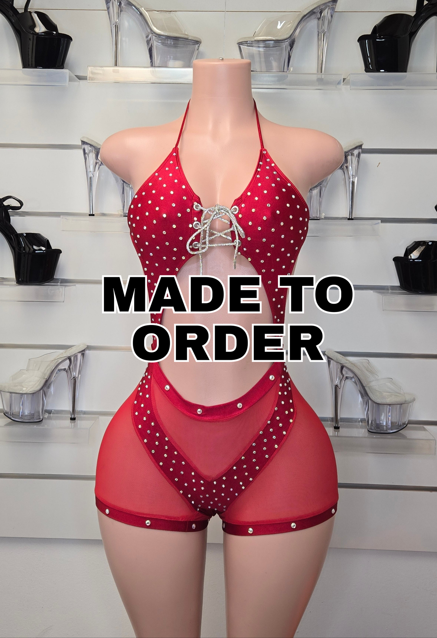 10A Body Viviana with stone - Made to order