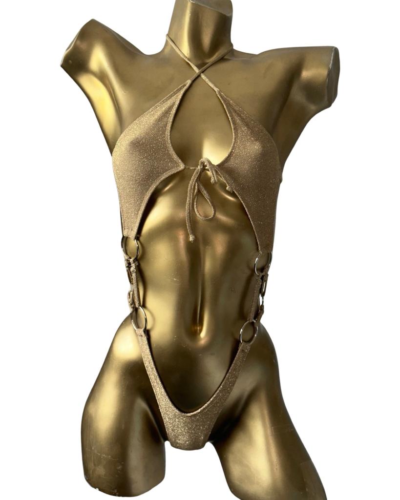 3I Body Marina in shiny fabric Without Stones - On Request