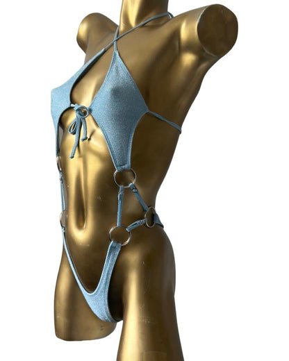 3I Body Marina in shiny fabric Without Stones - On Request