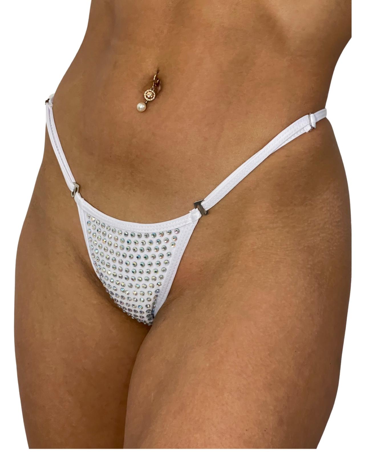 4A Woman's Loose Thread Without Triangle Back, With Stones - On Request