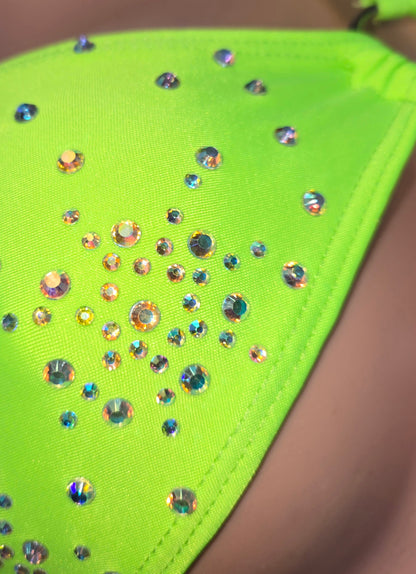 rhinestone bodysuit

handmade dancewear

stripper outfit

stagewear for performers

clubwear for women

pole dance costume

neon bodysuit

sparkly outfit

performance costume

festival outfit

handmade stage costume

dancer outfit

King Thong bodysuit

rhinestone stagewear

custom dancewear

showgirl costume