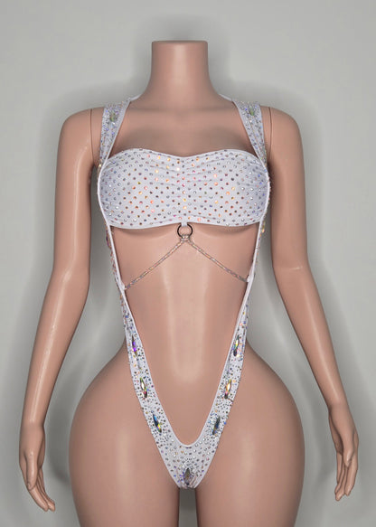 10A BODY EVA – Stripper Rhinestone Bodysuit | King Thong Dancewear - Made to order