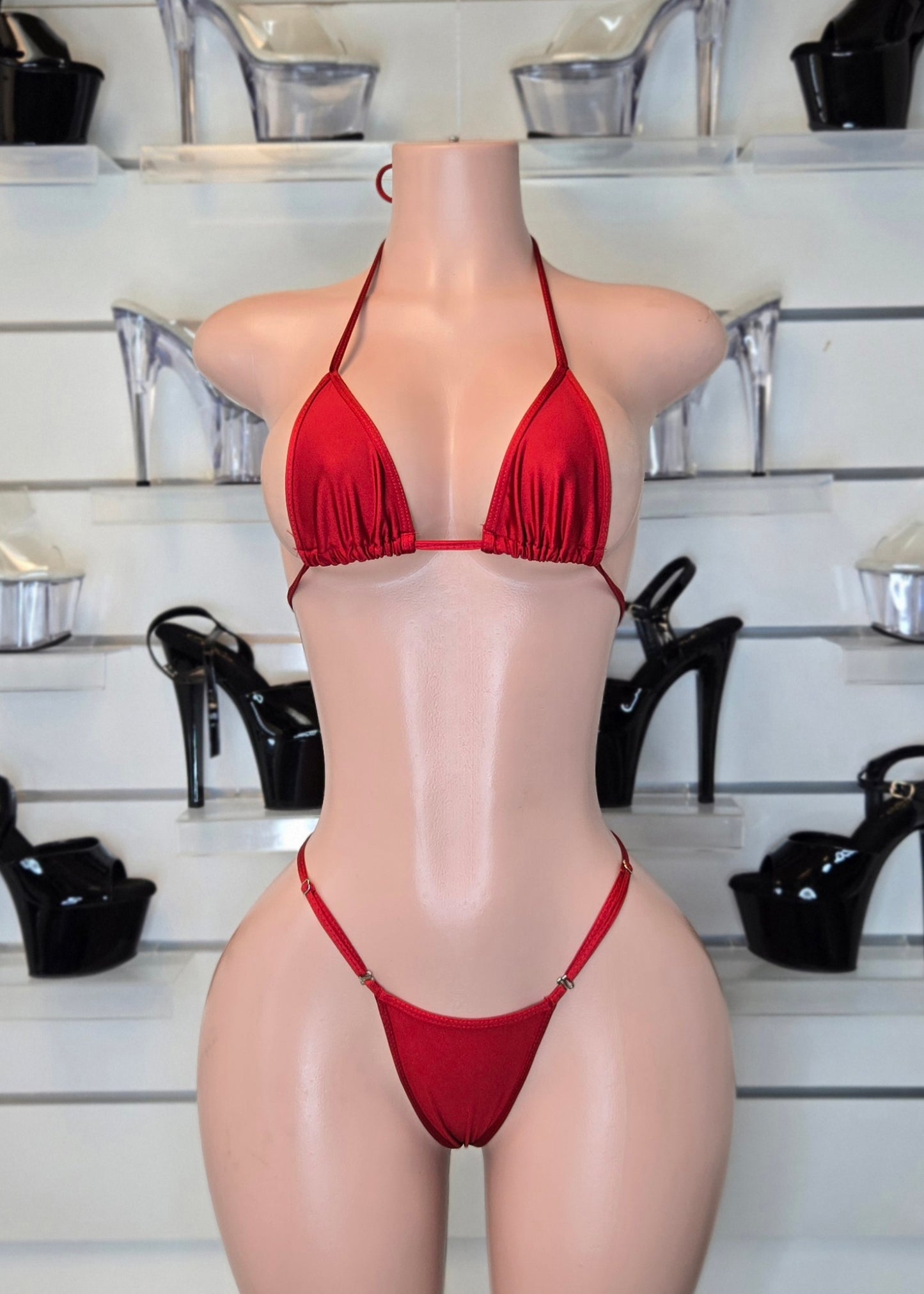 1A Set micro hilo with stone - On request