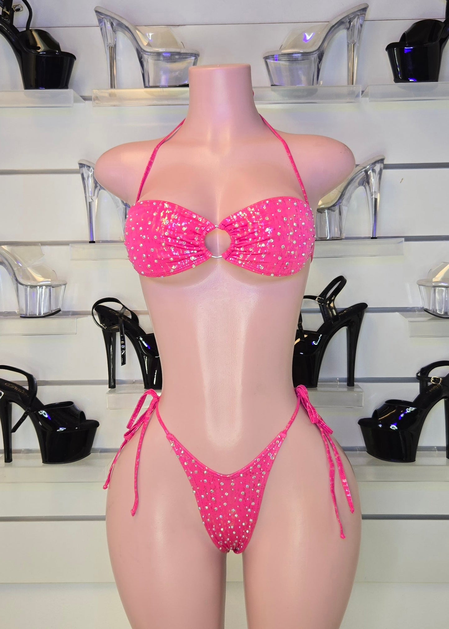 10B Set Centauro With Stones Exotic Stripper Dance Bikini