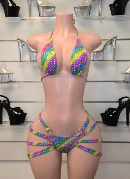 1AA Set Cangrejo With Stones - On Request