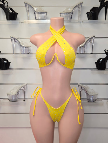 10A Set Valeria Whith Stones - On Request