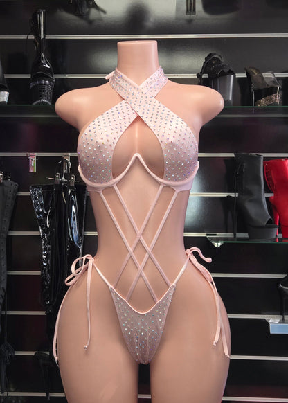 10B Set Valeria X Whith Stones - Made to order