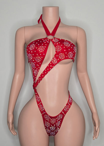 10A Body Chanel – Handmade Rhinestone Bodysuit for Dancers & Stage Performers strippers outfit King Thong