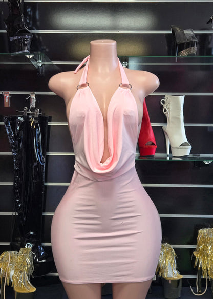 7F MANDY Short Dress | Handmade Neon Stagewear (Without Rhinestones)