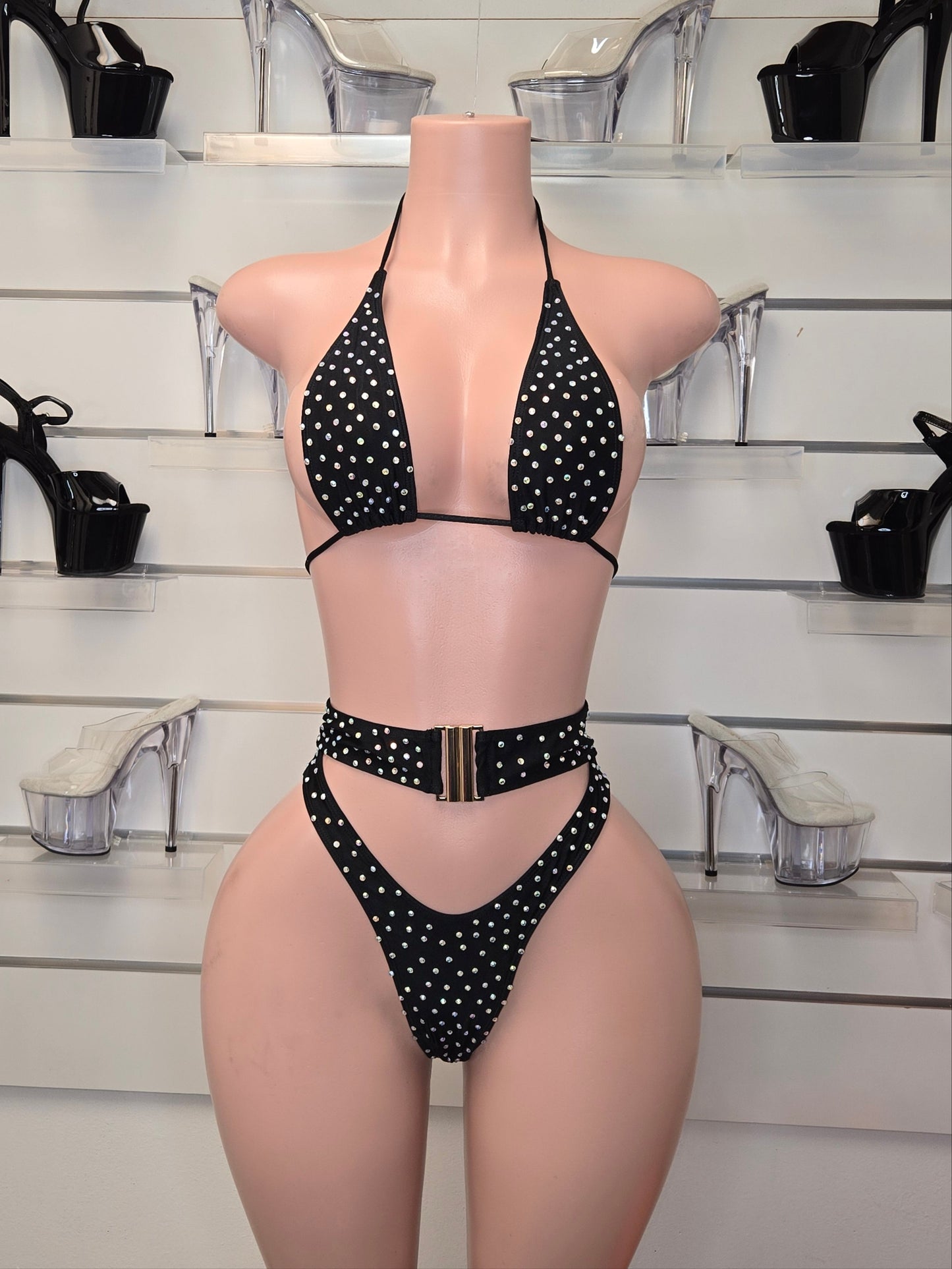 10A Set Alejandra with stone