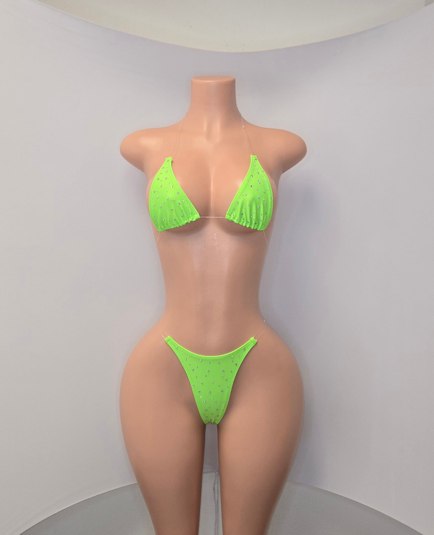 10D Set Susi Elastico transparente  With Stones