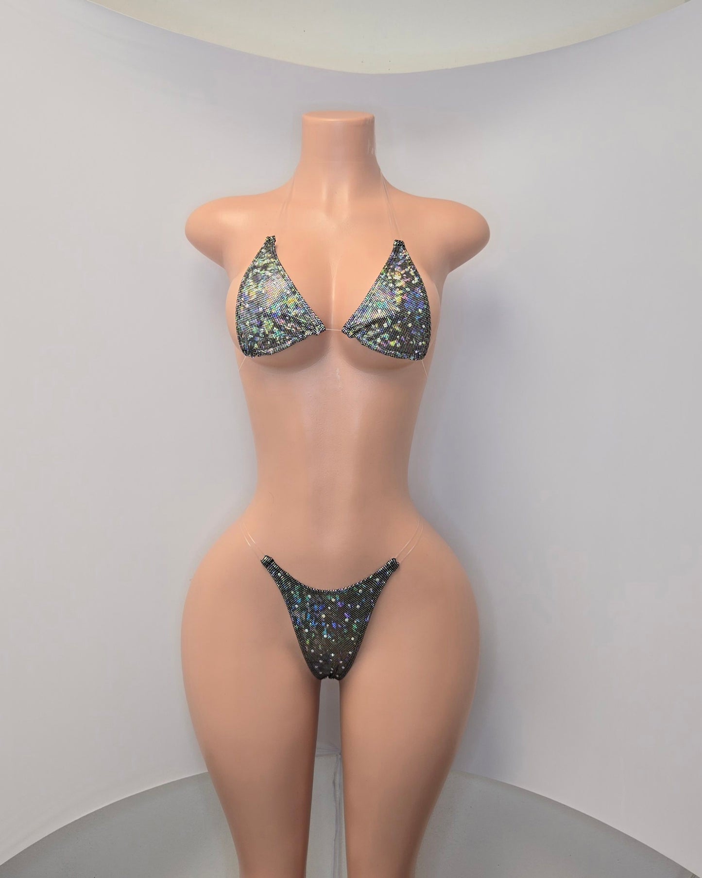 10D Set Susi Elastico transparente  With Stones