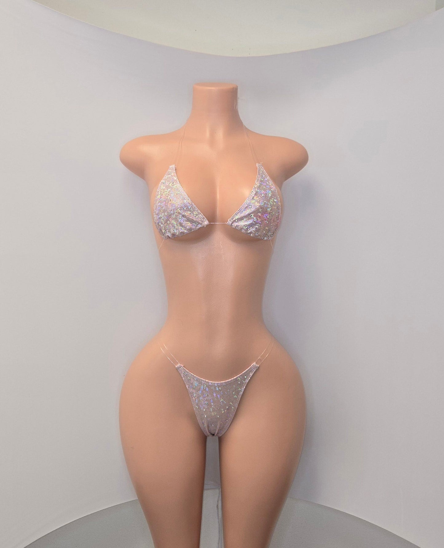 10B Set Susi Elastico transparente  With Stones - Made to order