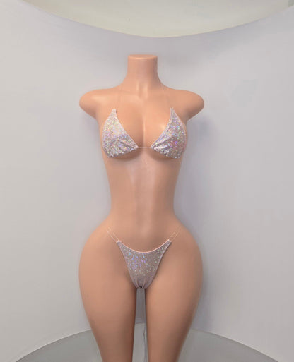 10B Set Susi Elastico transparente  With Stones - Made to order