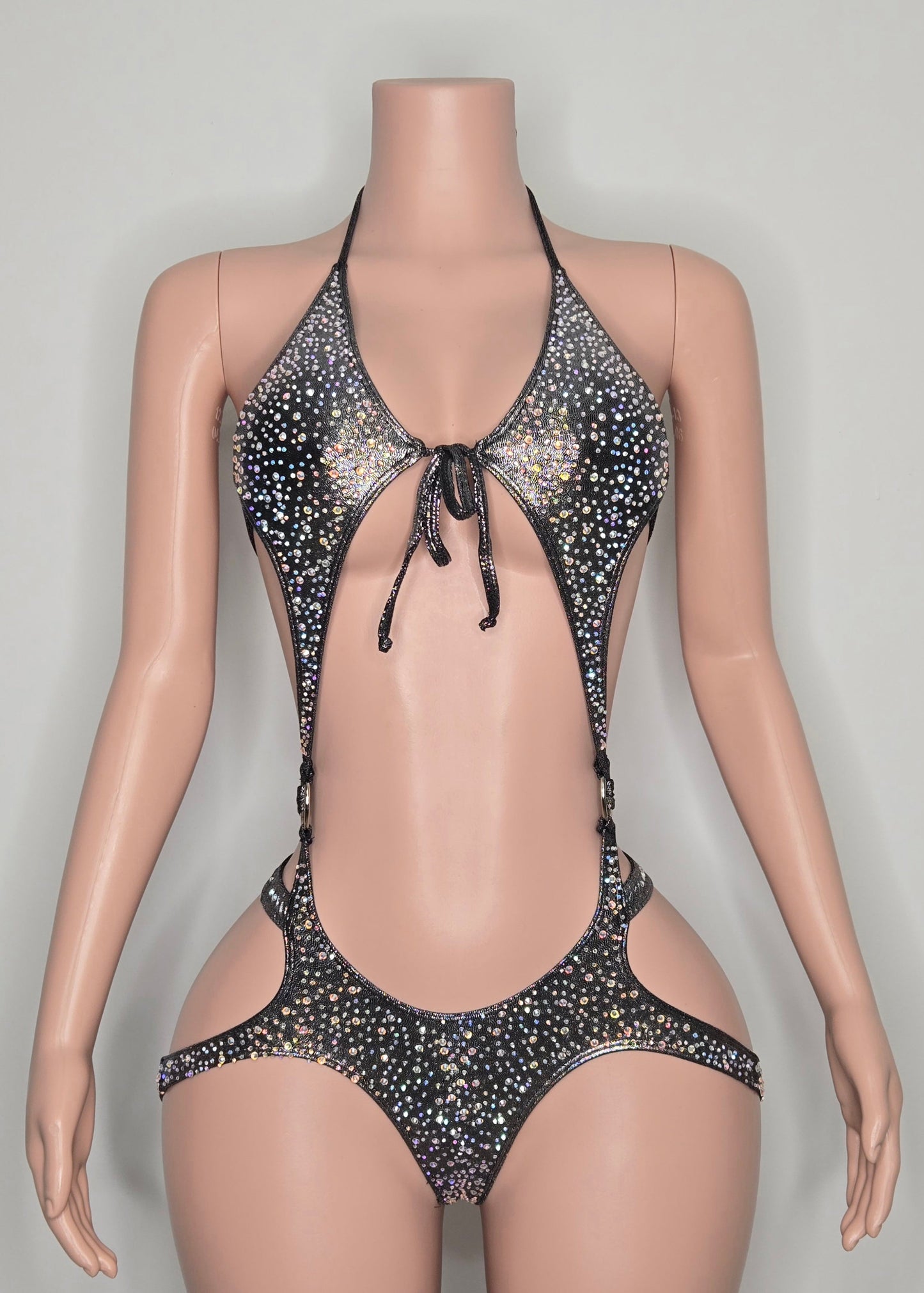 10A Zafiro Rhinestone Bodysuit – Exotic Stagewear