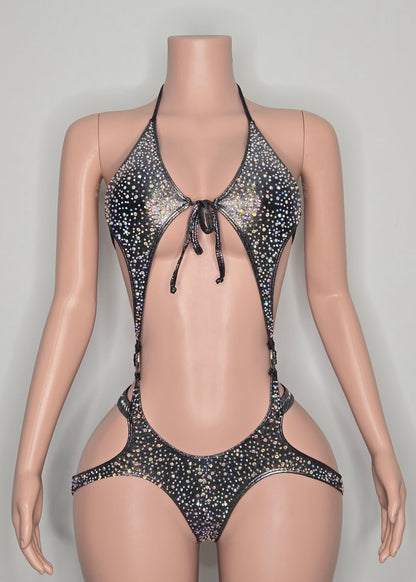 10A Zafiro Rhinestone Bodysuit – Exotic Stagewear