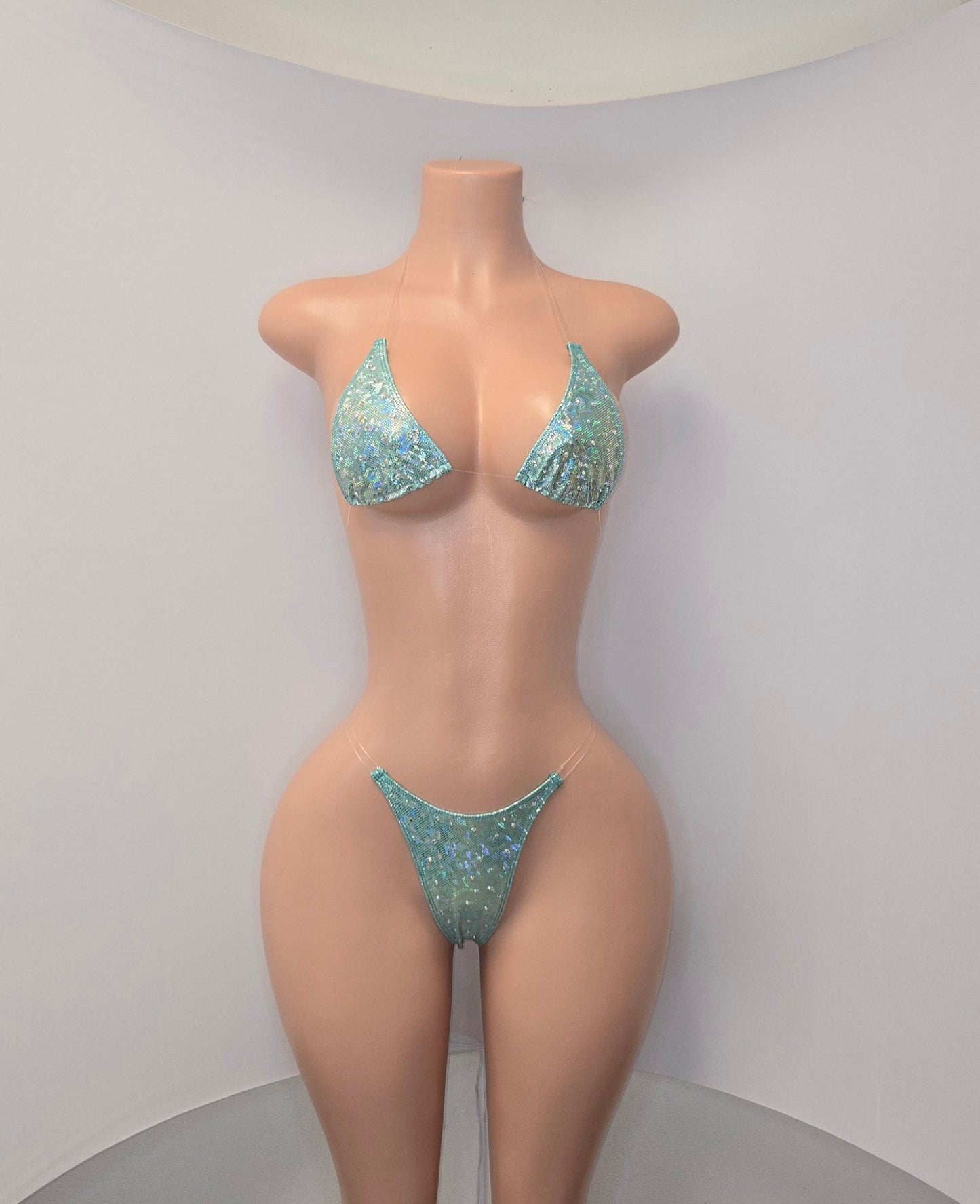 10B Set Susi Elastico transparente  With Stones - Made to order