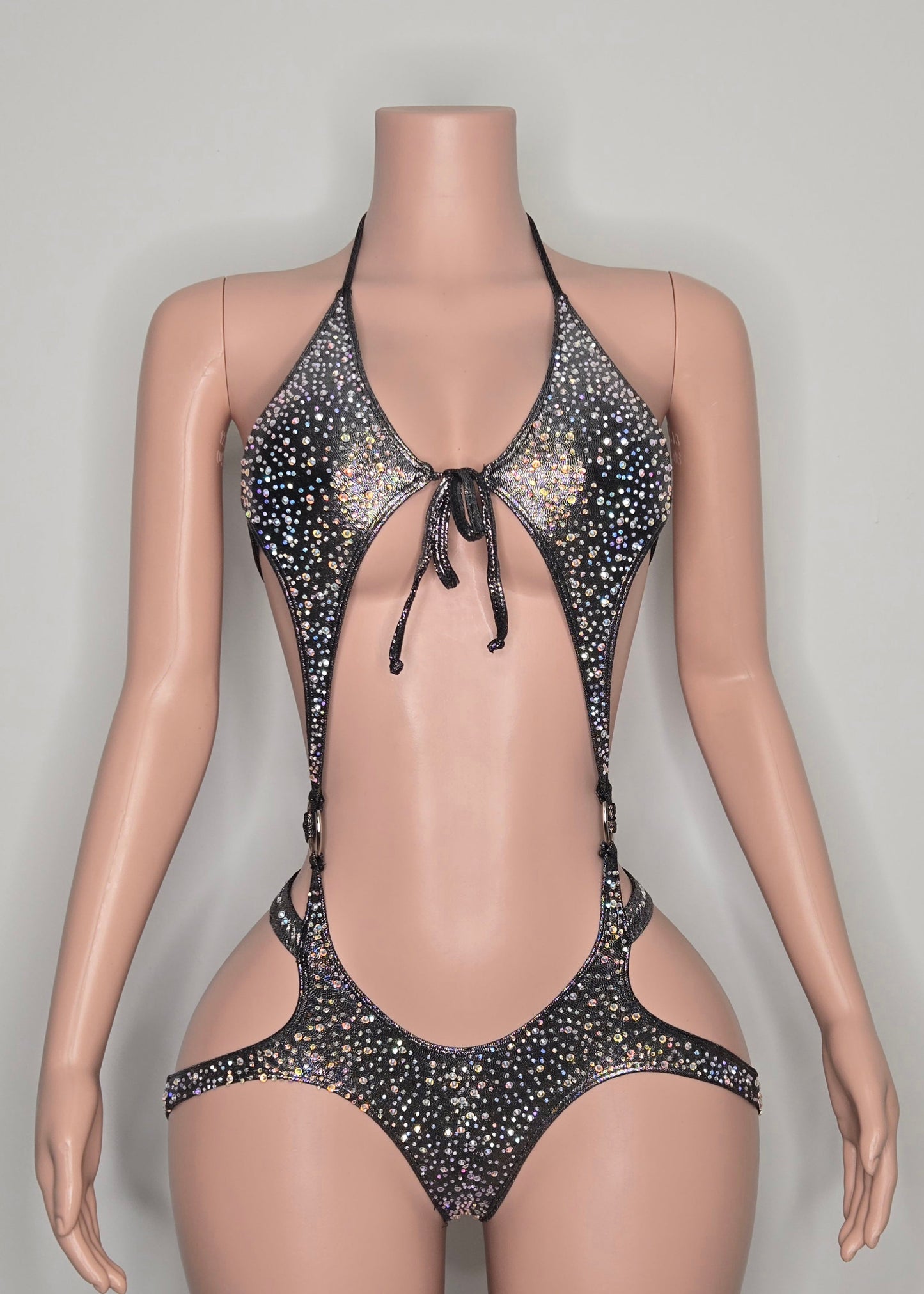 10A Zafiro Rhinestone Bodysuit – Exotic Stagewear