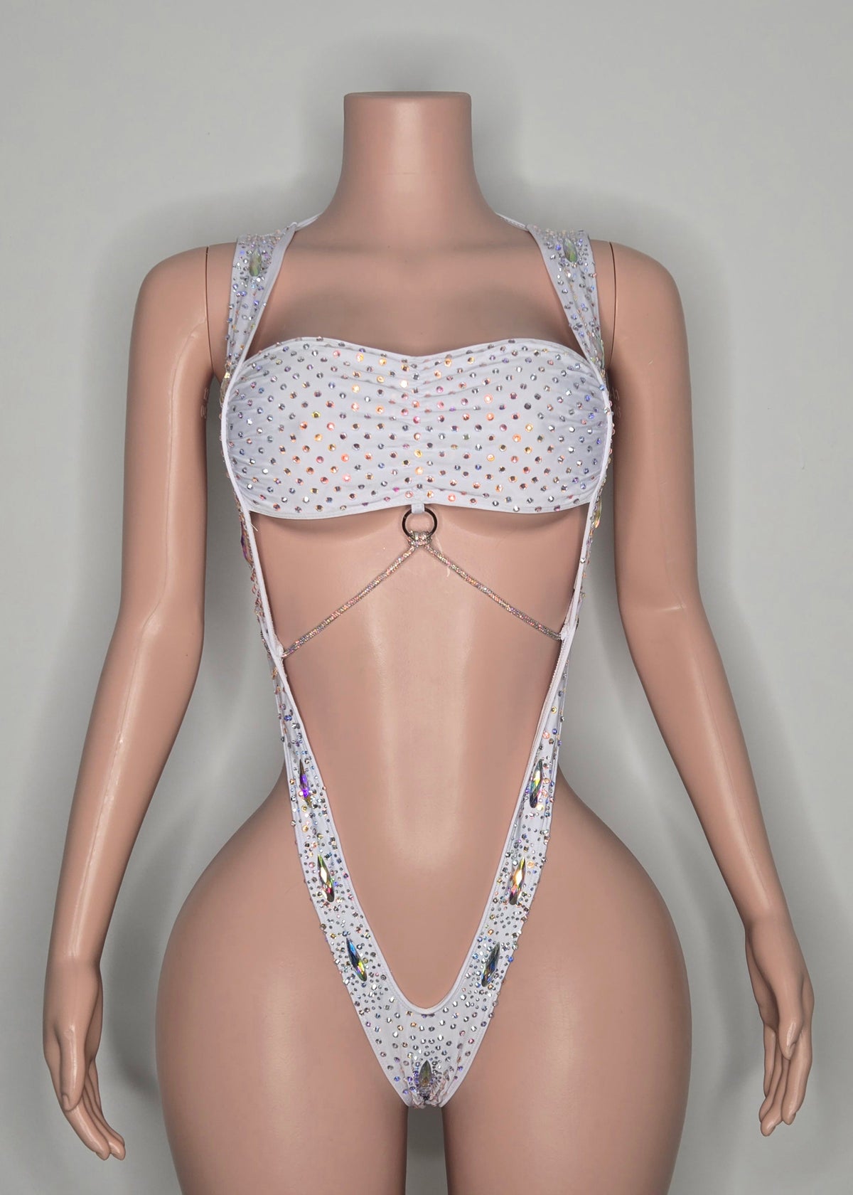10A BODY EVA – Stripper Rhinestone Bodysuit | King Thong Dancewear