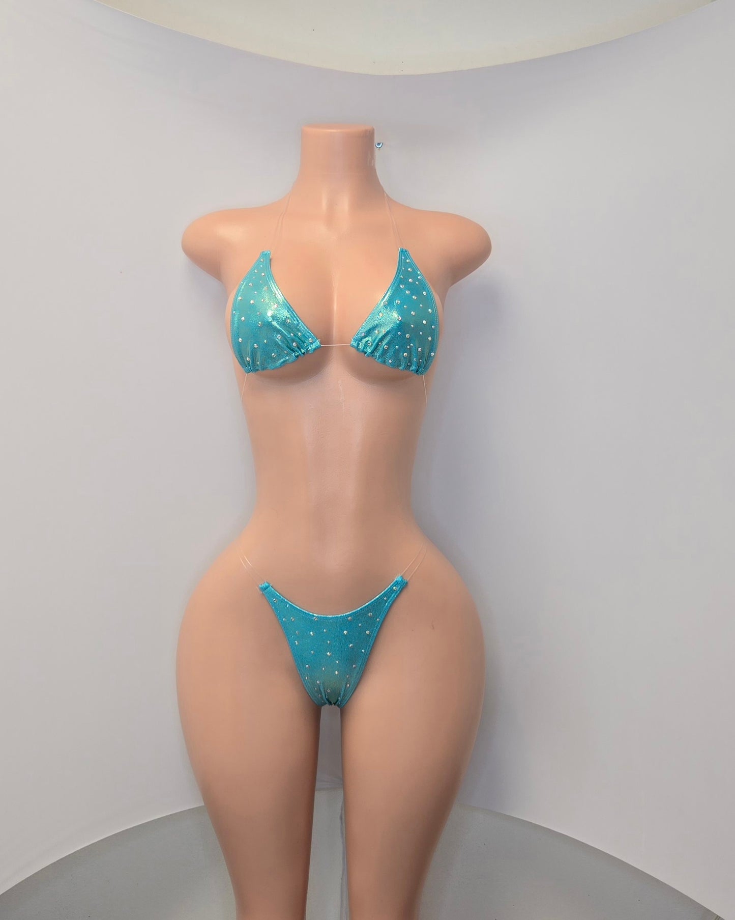 10D Set Susi Elastico transparente  With Stones