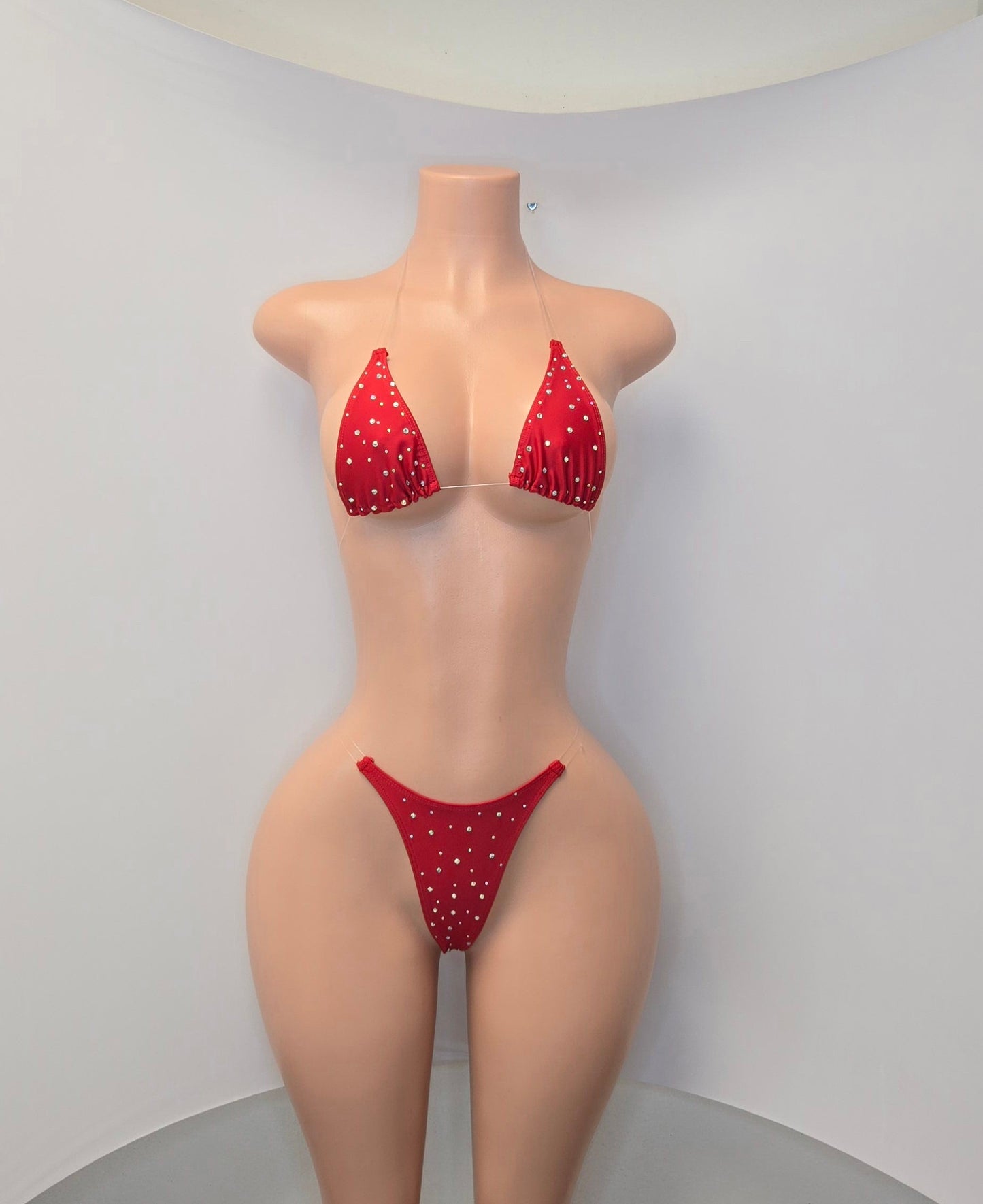 10B Set Susi Elastico transparente  With Stones - Made to order