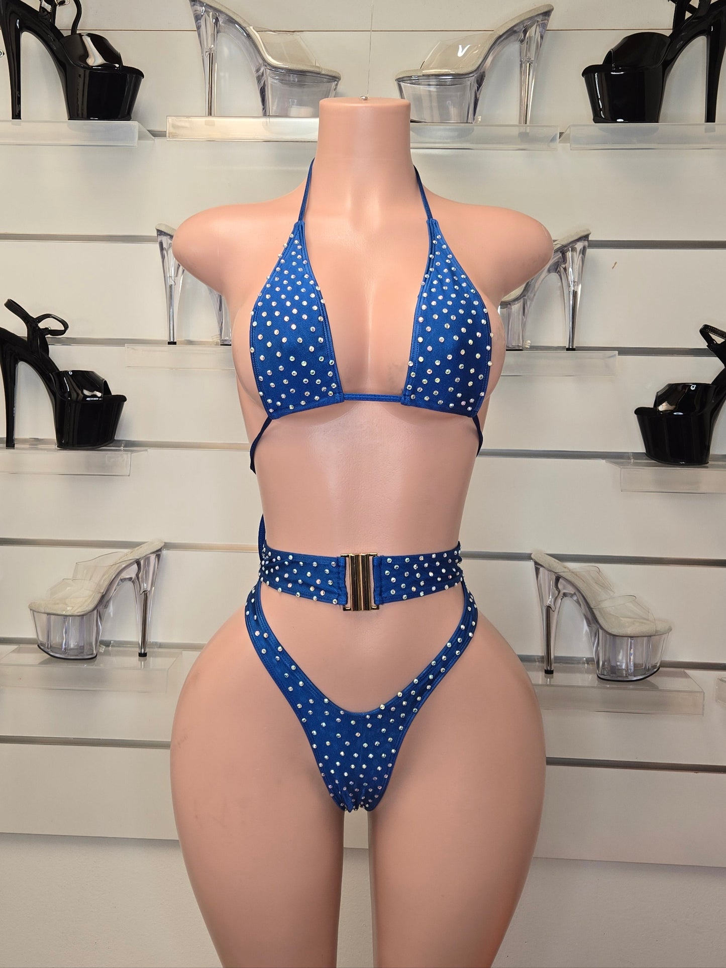 10A Set Alejandra with stone