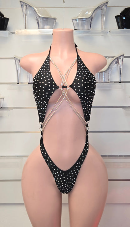 1A Body Hilary with Two Rings, With Stones and with crystal cord