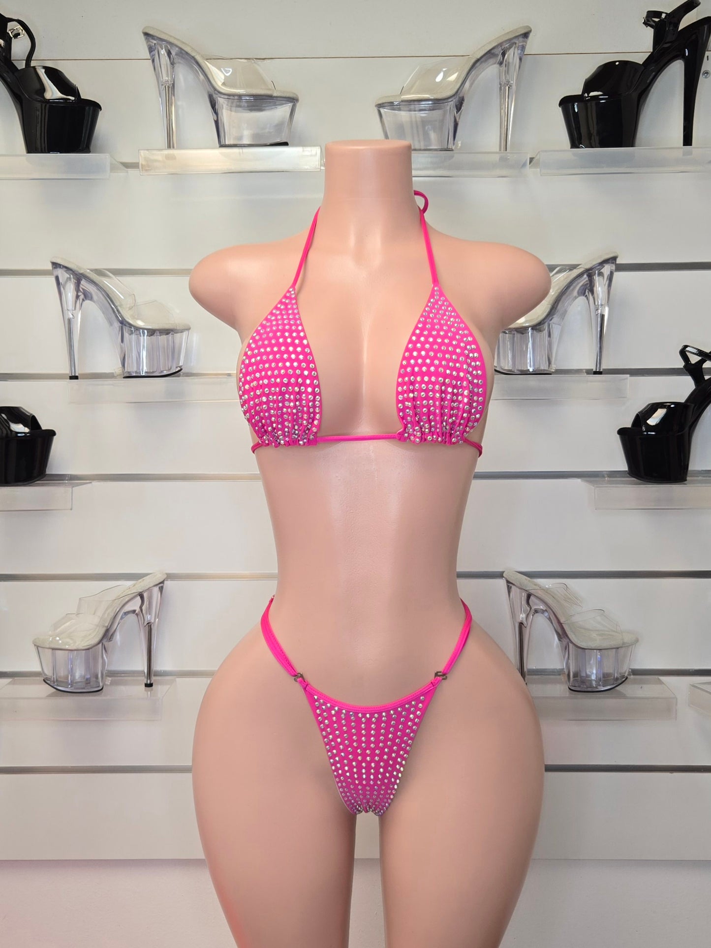 1A1 Set Sisi with 2 cm back Thread Adjusters, With Stones