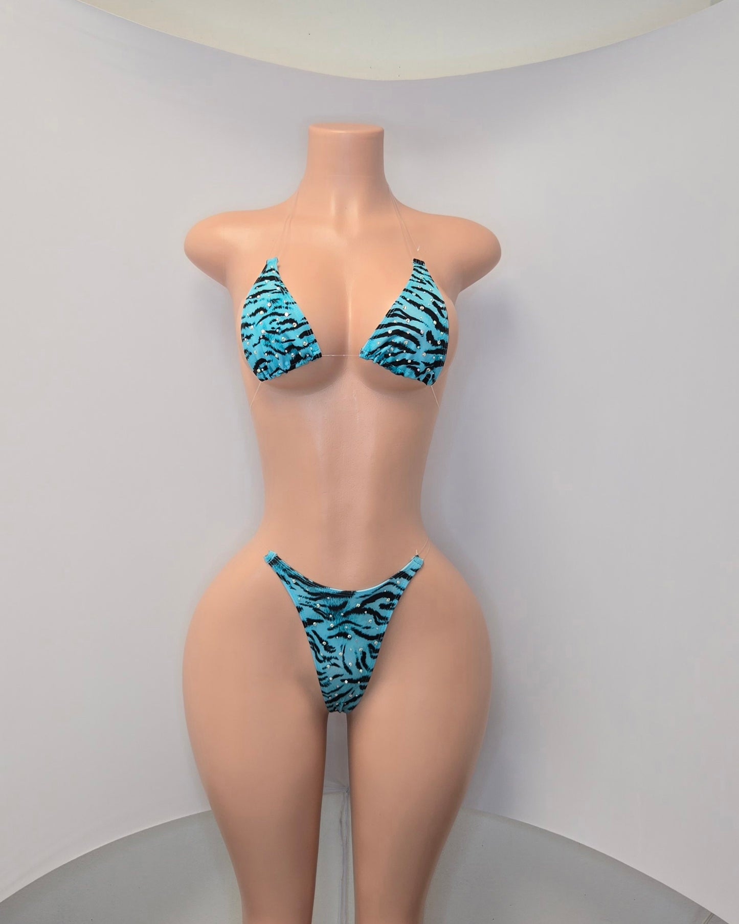 10D Set Susi Elastico transparente  With Stones