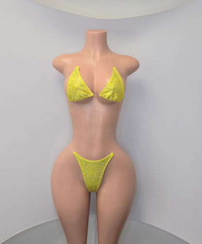 10B Set Susi Elastico transparente  With Stones - Made to order