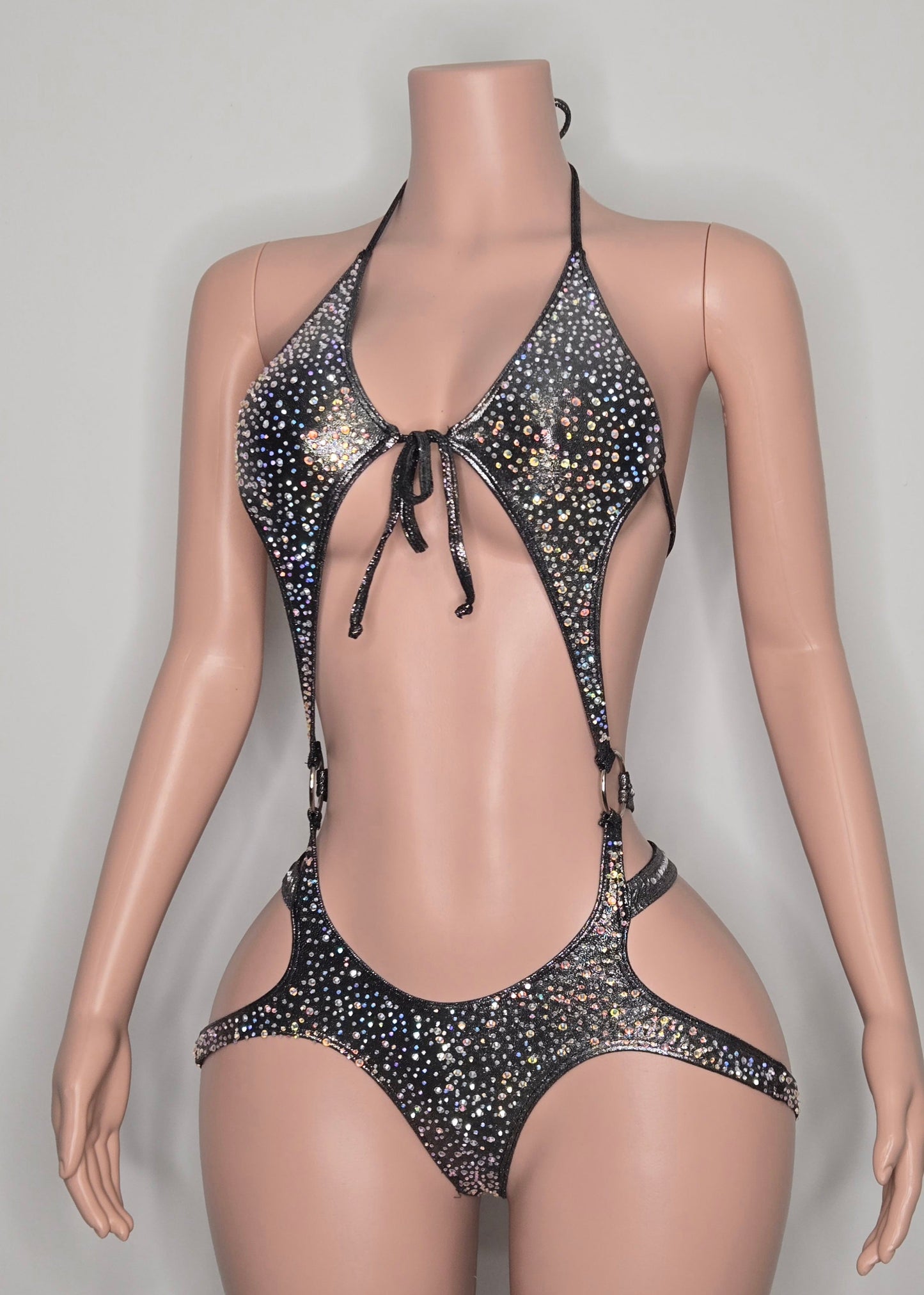 10A Zafiro Rhinestone Bodysuit – Exotic Stagewear
