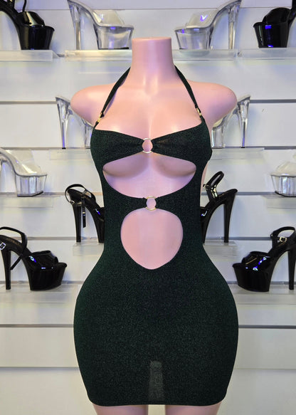 7F GISELLE Short Dress | Handmade Neon Stagewear (Without Stones)