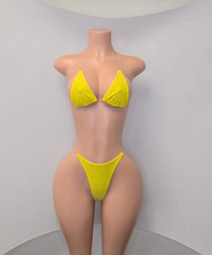 10D Set Susi Elastico transparente With Stones