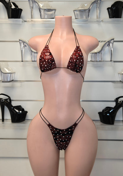 10D Set Susi Elastico De Color With Stones