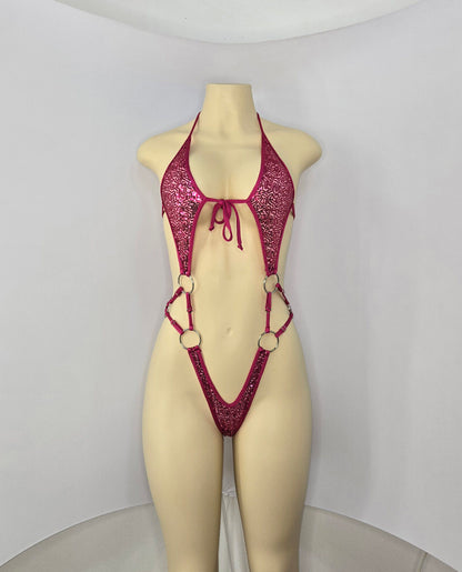 2A Body Candela with three rings on the sides of the waist Without Stones - On Request