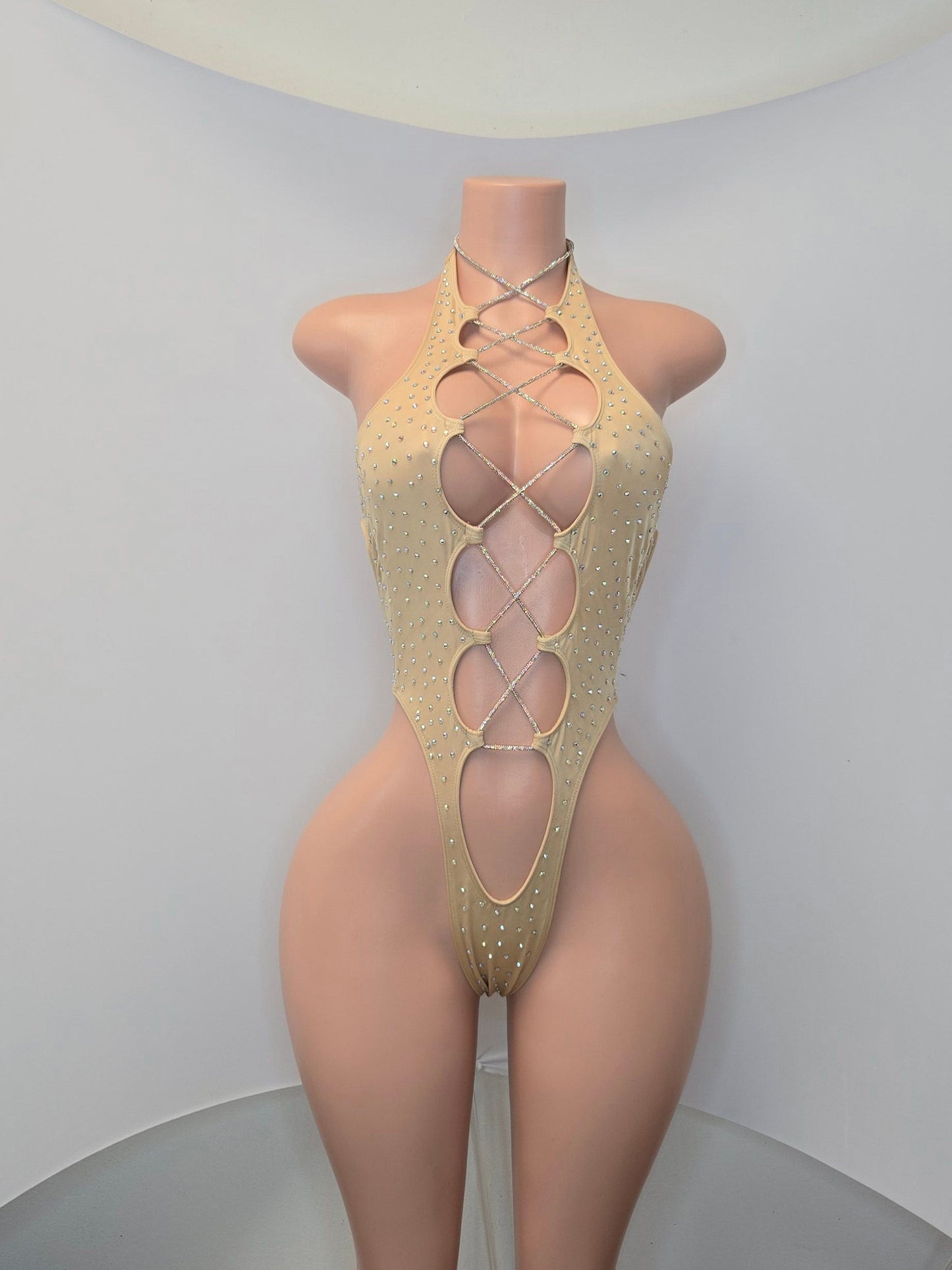 10A Body Tania With Stones - Made to order