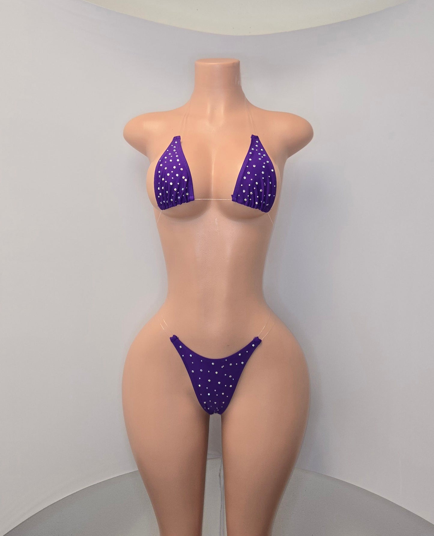 10D Set Susi Elastico transparente  With Stones