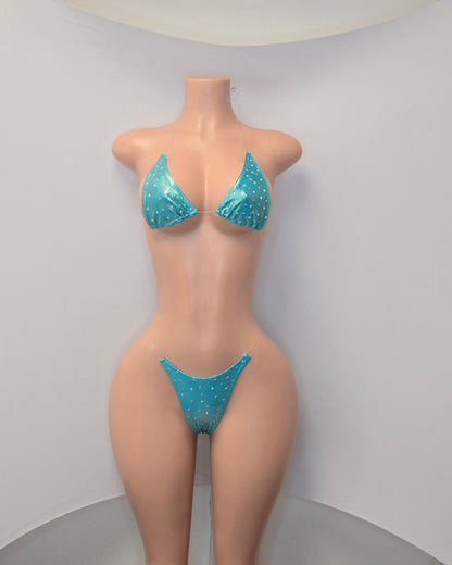 10B Set Susi Elastico transparente  With Stones - Made to order