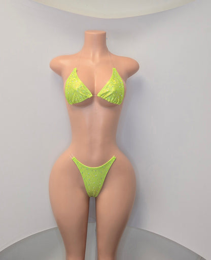 10D Set Susi Elastico transparente With Stones