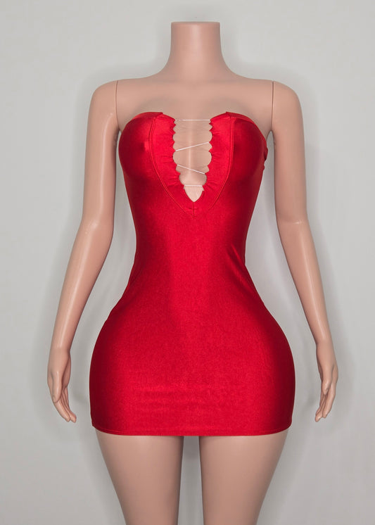 7F ADRIANA Short Dress | Handmade Neon Stagewear (Without Stones)