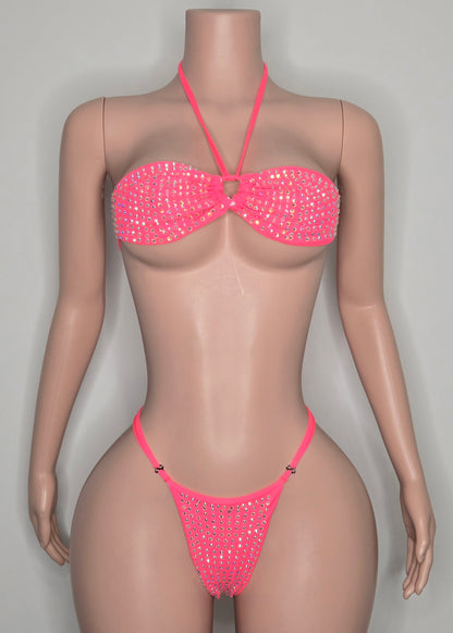 10B Stripper Set Sisi with Stones – 2 cm Back Thread Adjusters