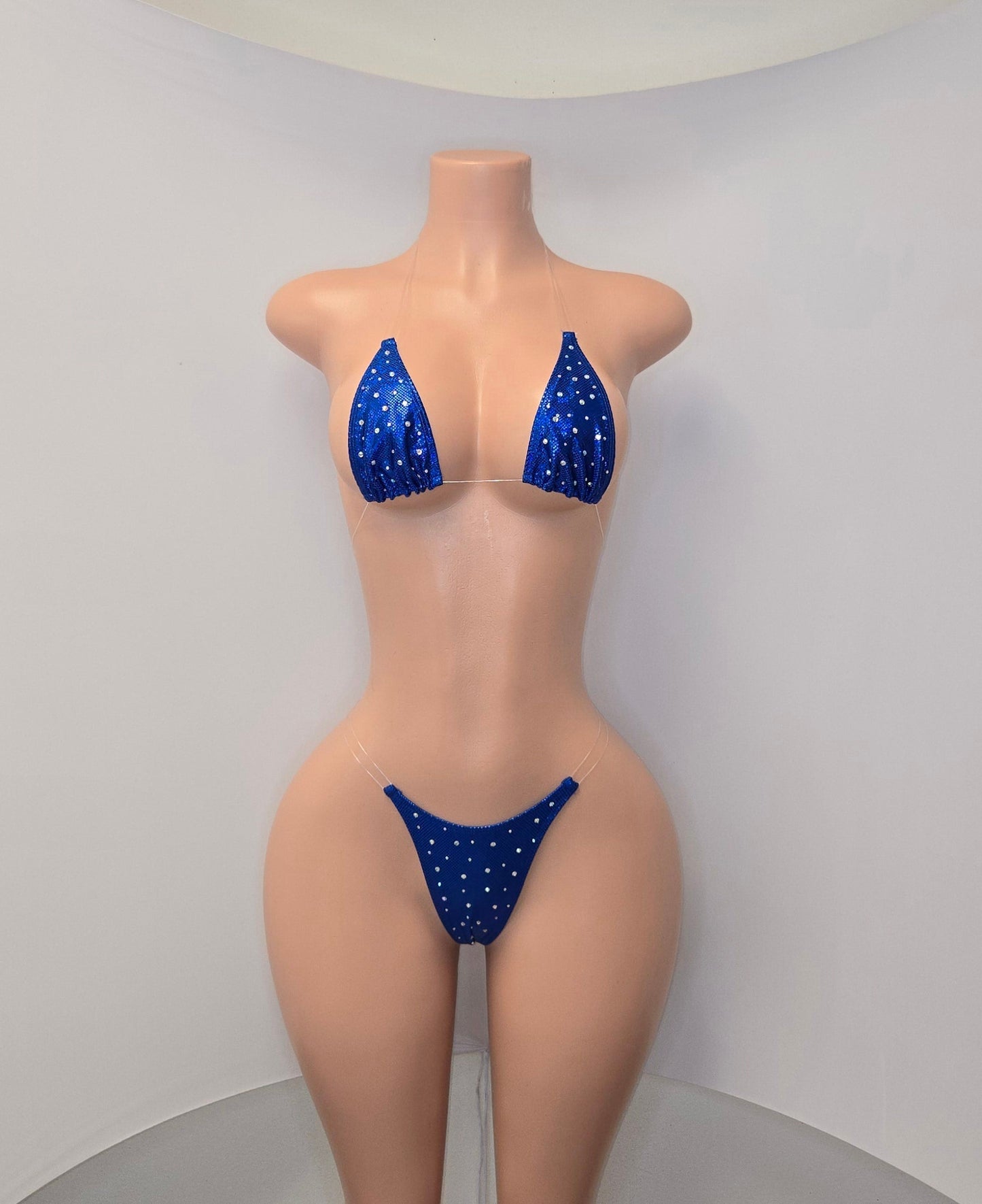 10B Set Susi Elastico transparente  With Stones - Made to order