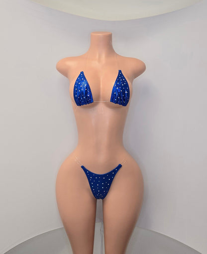 10B Set Susi Elastico transparente  With Stones - Made to order