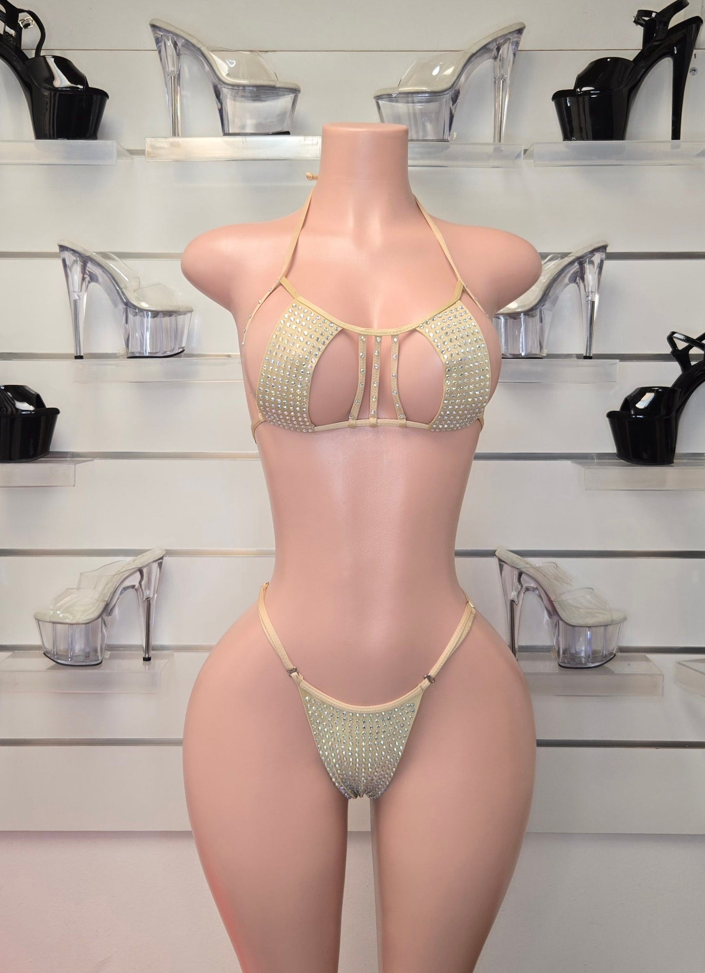 10B Set Yoko With Stones - Made to order